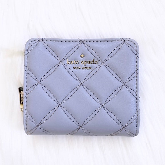 Kate Spade Natalia Small Zip Around Quilted Wallet - Picture 2 of 9
